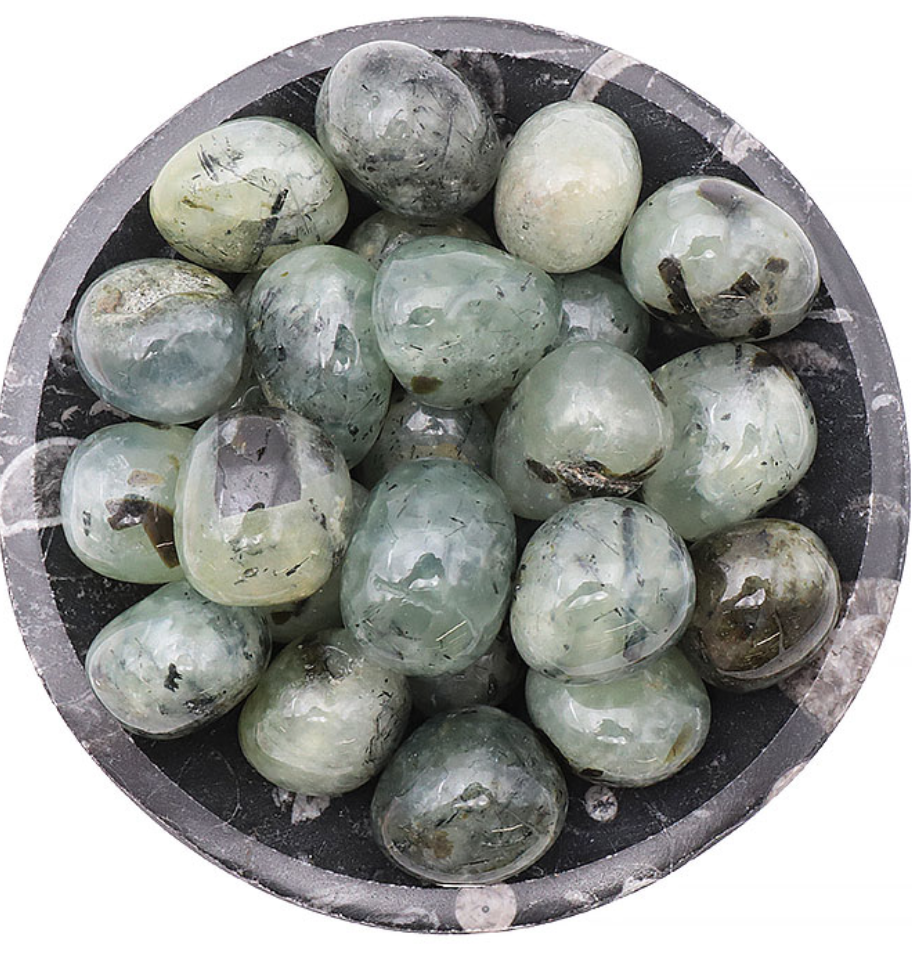 PIERRE ROULÉE PRÉHNITE AA 30 À 40MM